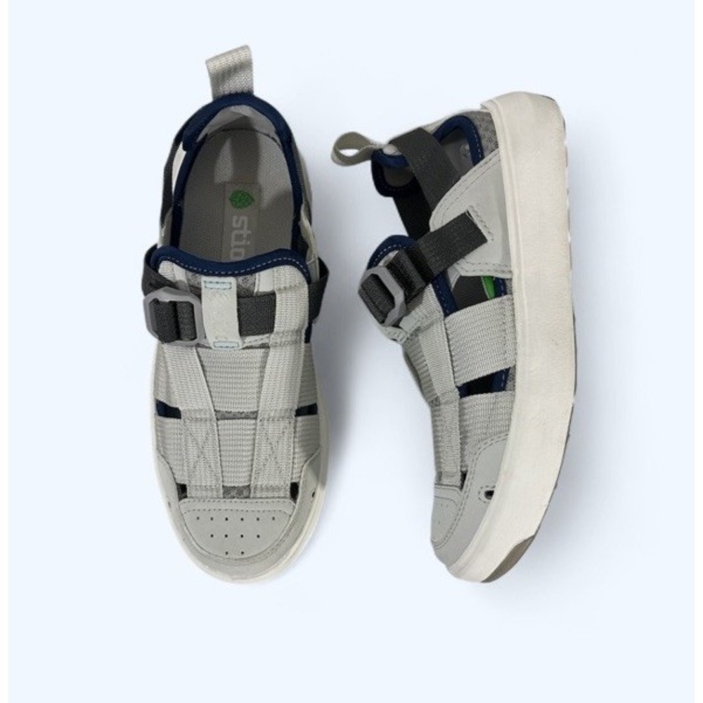 STIO women grey mesh canvas Cut Bank shoes‎ US 6.5